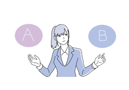 settle onのイラスト